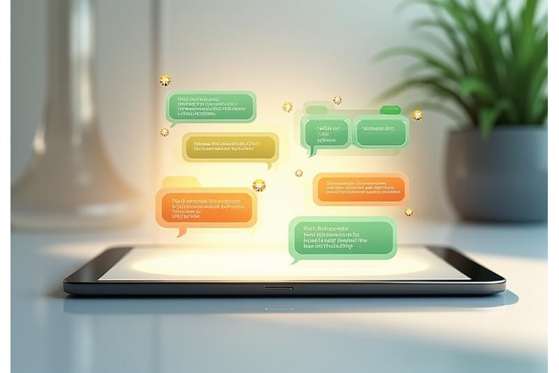 Interfaccia di chat AI Coach di Anima Sana che mostra suggerimenti personalizzati per il benessere, lo sport e il sonno.